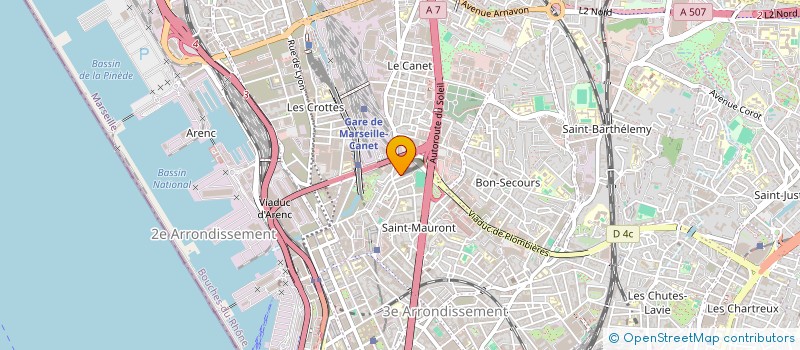 localisation de l'entreprise MONSIEUR SILVIO ROCA à MARSEILLE