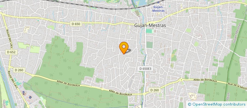 localisation de l'entreprise MONSIEUR SILVIO RODRIGUES  GUJAN-MESTRAS