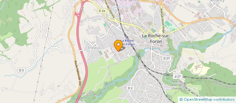 localisation de l'entreprise MONSIEUR SILVIO SCRIVO à LA ROCHE-SUR-FORON