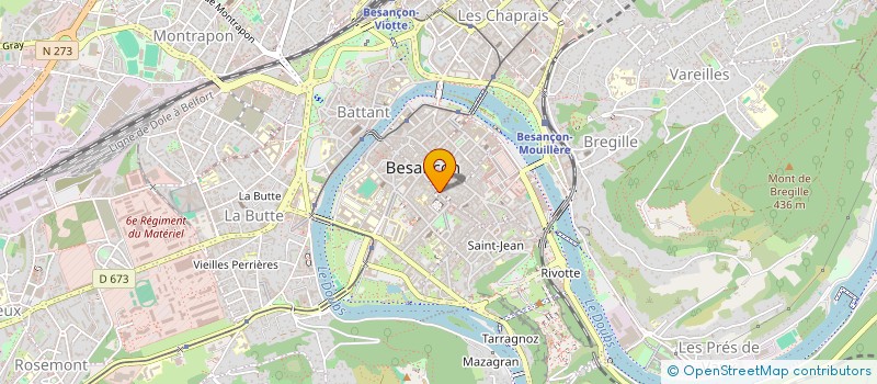 localisation de l'entreprise MONSIEUR SILVIO VESCOVO à BESANCON
