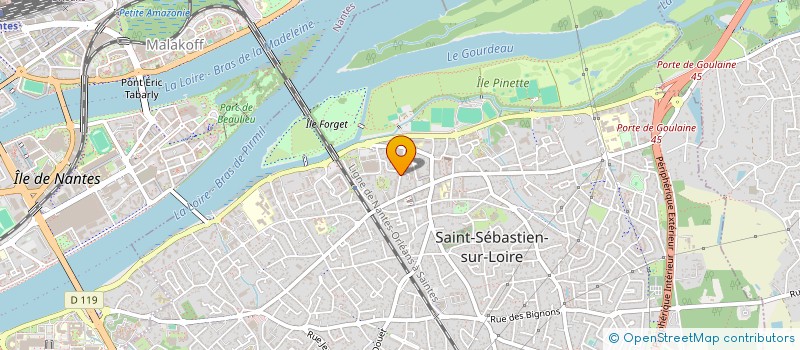 localisation de l'entreprise MONSIEUR SILVIU COTOZ  SAINT-SEBASTIEN-SUR-LOIRE