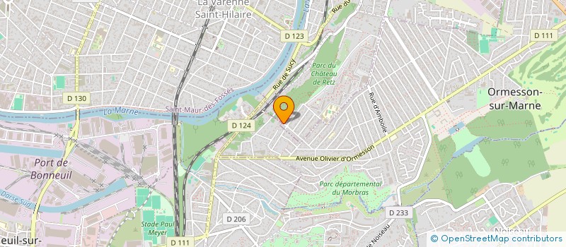 localisation de l'entreprise MONSIEUR SILVIU DRAGOMIR à CHENNEVIERES-SUR-MARNE