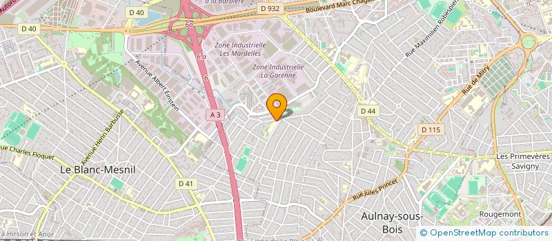 localisation de l'entreprise MONSIEUR SILVIU IONAS à AULNAY-SOUS-BOIS