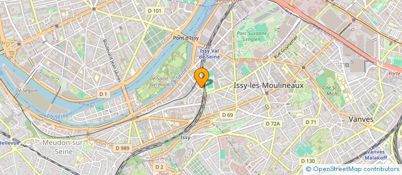 localisation de l'entreprise MONSIEUR SILVIU-RAZVAN TIFUI à ISSY-LES-MOULINEAUX