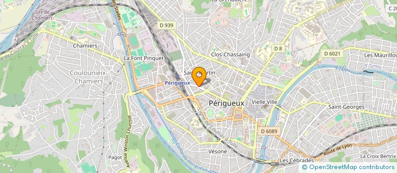 localisation de l'entreprise MONSIEUR SILY CAMARA  PERIGUEUX