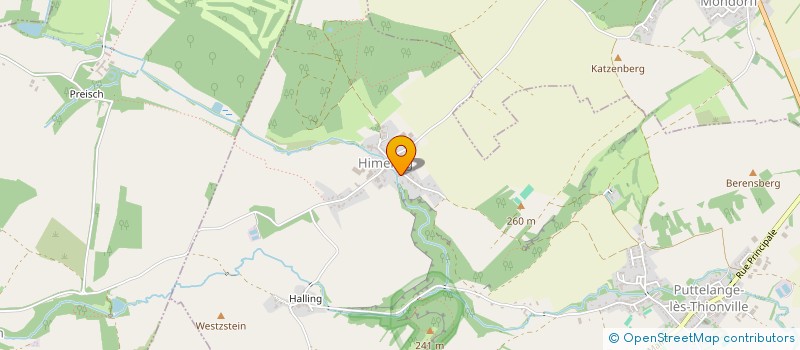 localisation de l'entreprise MONSIEUR SIMAO PEDRO GOMES DOS SANTOS  PUTTELANGE-LES-THIONVILLE