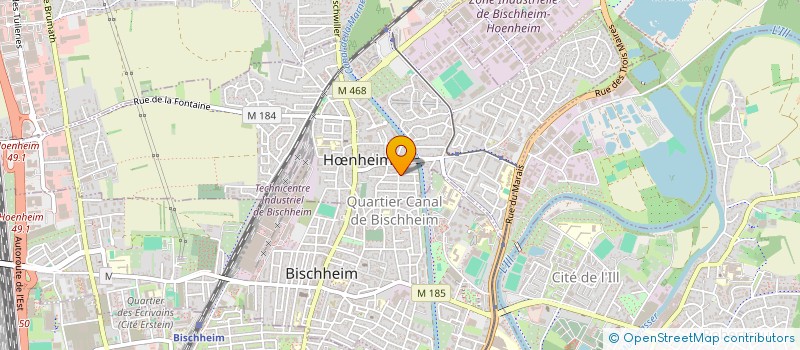 localisation de l'entreprise MONSIEUR SIMAR CAGLAR  HNHEIM