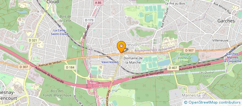 localisation de l'entreprise MONSIEUR SIMAS DANAUSKAS à VAUCRESSON
