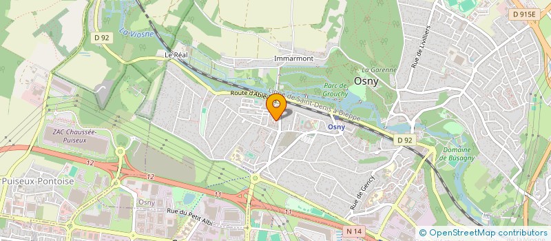 localisation de l'entreprise MONSIEUR SIMBA WINDERSTHEIM  OSNY