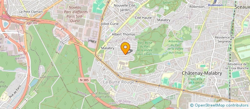 localisation de l'entreprise MONSIEUR SIMEON CHOLLEY à CHATENAY-MALABRY