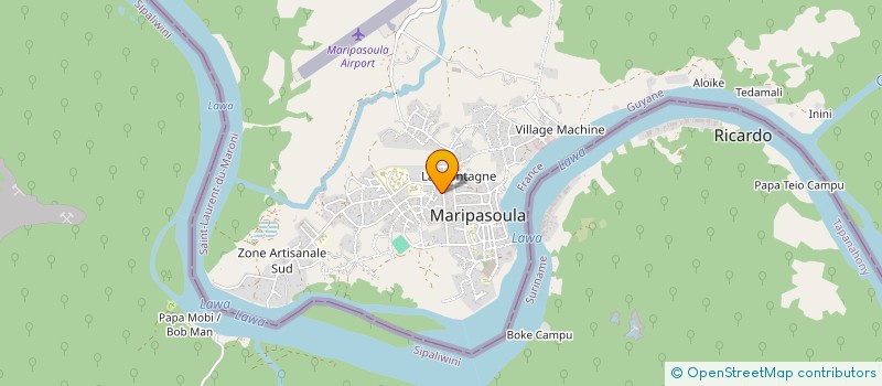 localisation de l'entreprise MONSIEUR SIMEON DOSSOU  MARIPASOULA