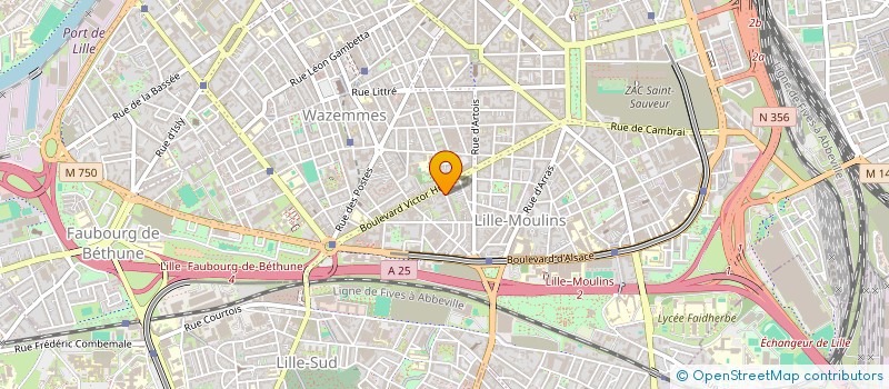 localisation de l'entreprise MONSIEUR SIMEON MALARET  LILLE