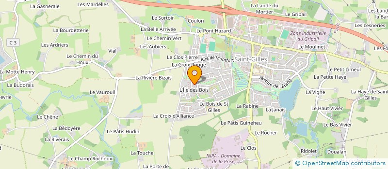 localisation de l'entreprise MONSIEUR SIMEON NTOMO à SAINT-GILLES
