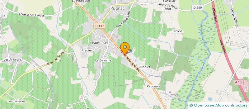 localisation de l'entreprise MONSIEUR SIMEON SIMEONOV  PUGNAC