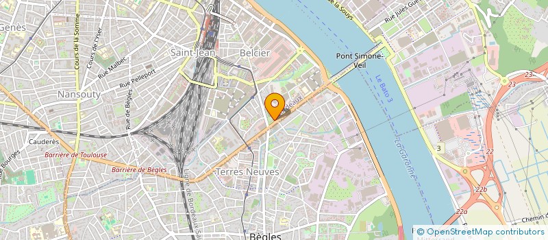 localisation de l'entreprise MONSIEUR SIMEON SIMEONOV  BORDEAUX