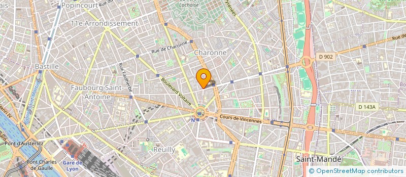 localisation de l'entreprise MONSIEUR SIMEON STOIANOFF-NENOFF  PARIS