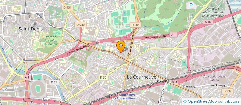 localisation de l'entreprise MONSIEUR SIMION GONTA à LA COURNEUVE