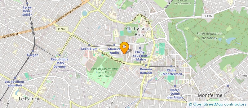 localisation de l'entreprise MONSIEUR SIMO DZUKAM SIMO à CLICHY-SOUS-BOIS