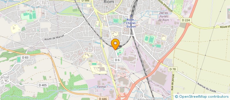 localisation de l'entreprise MONSIEUR SIMOHAMED ZAZOULI  MENETROL