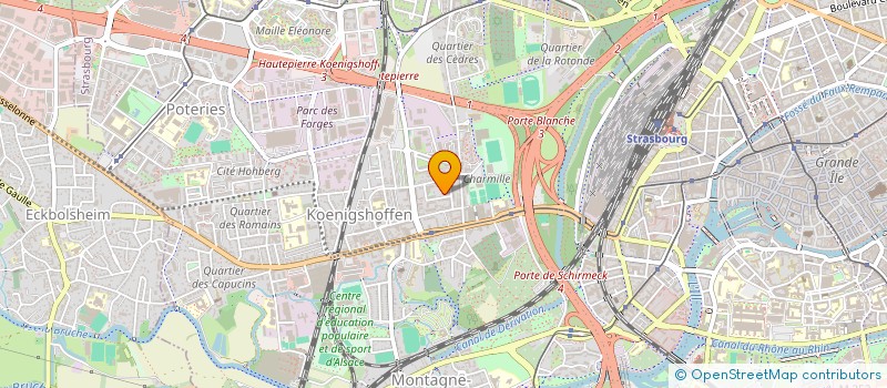 localisation de l'entreprise MONSIEUR SIMON ADAMSON à STRASBOURG