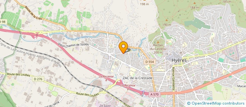 localisation de l'entreprise MONSIEUR SIMON ALBERNY  HYERES