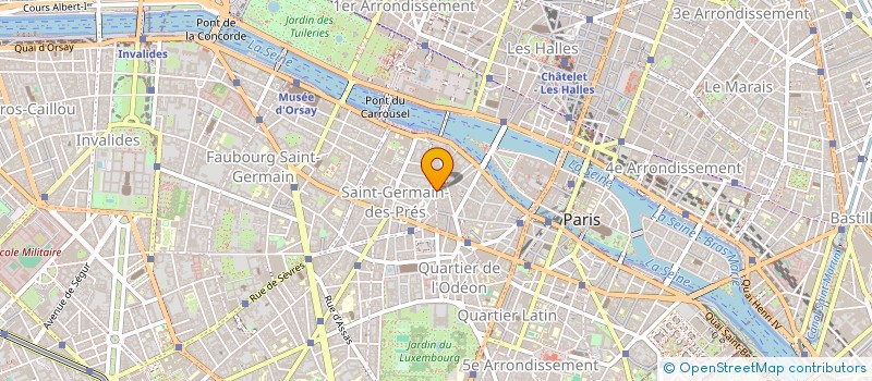 localisation de l'entreprise MONSIEUR SIMON ALBERT-LEBRUN  PARIS