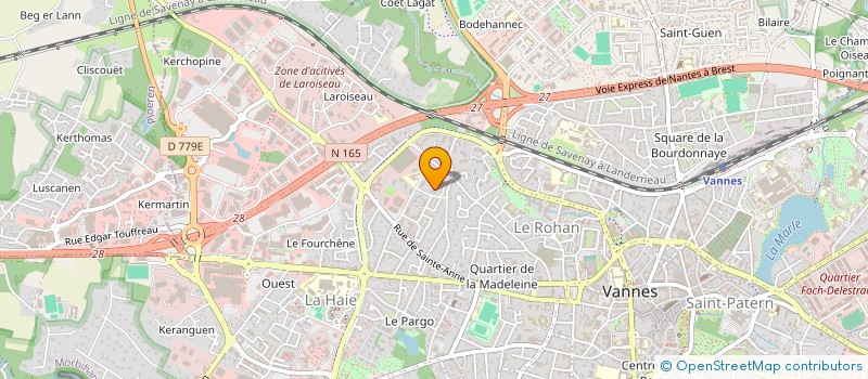 localisation de l'entreprise MONSIEUR SIMON ALIX à VANNES