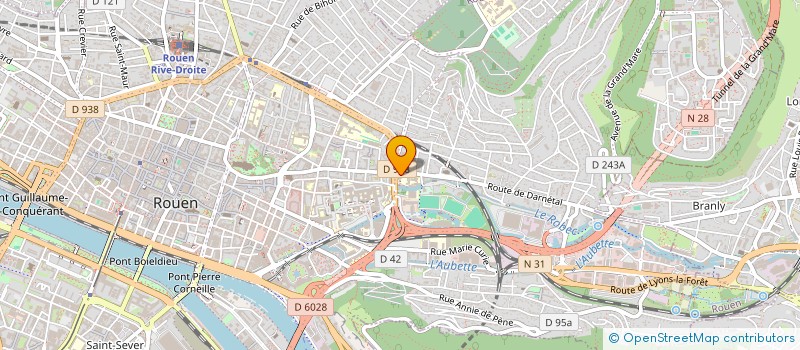 localisation de l'entreprise MONSIEUR SIMON ALLEAUME  ROUEN