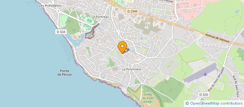 localisation de l'entreprise MONSIEUR SIMON ALLIOT à LES SABLES D'OLONNE