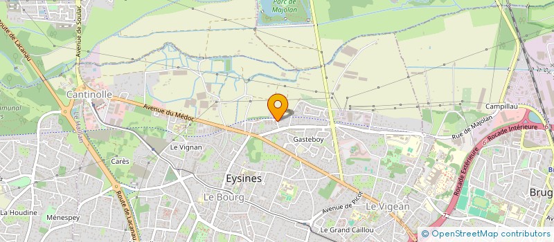 localisation de l'entreprise MONSIEUR SIMON ALOZY  EYSINES