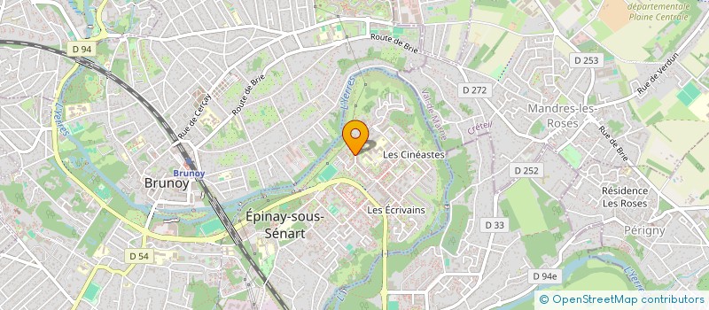 localisation de l'entreprise MONSIEUR SIMON AMSELLEM  EPINAY-SOUS-SENART