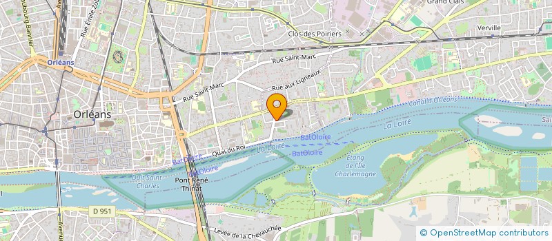 localisation de l'entreprise MONSIEUR SIMON ANDRIEU  ORLEANS