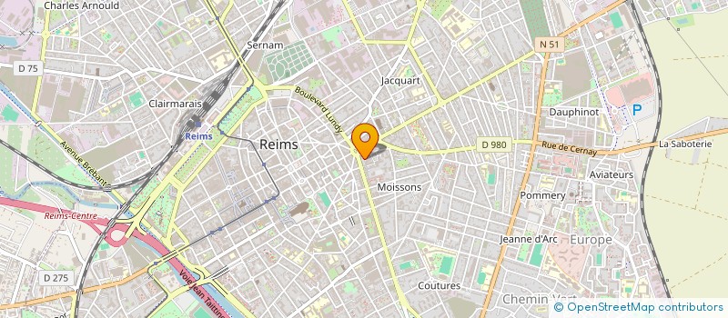 localisation de l'entreprise MONSIEUR SIMON ANDRIVEAU  REIMS