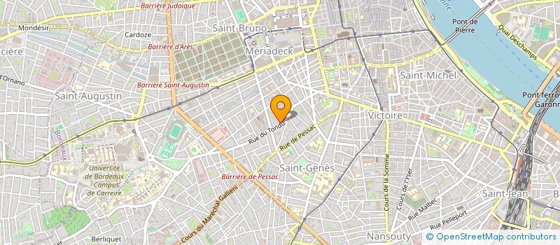 localisation de l'entreprise MONSIEUR SIMON ANTOINE à BORDEAUX