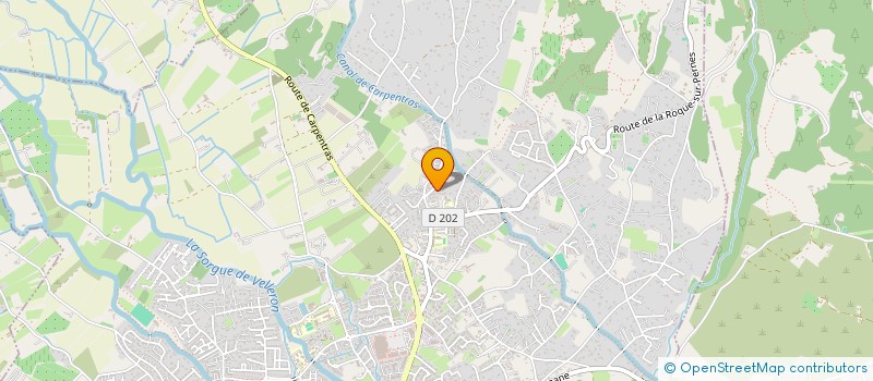 localisation de l'entreprise MONSIEUR SIMON ANTOINET  L'ISLE-SUR-LA-SORGUE