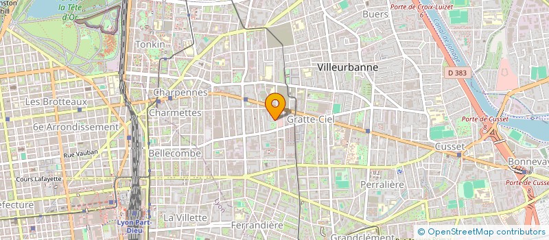 localisation de l'entreprise MONSIEUR SIMON ARIAS  VILLEURBANNE