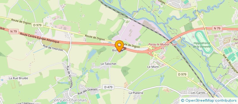 localisation de l'entreprise MONSIEUR SIMON ARNOUX  VITRY-EN-CHAROLLAIS