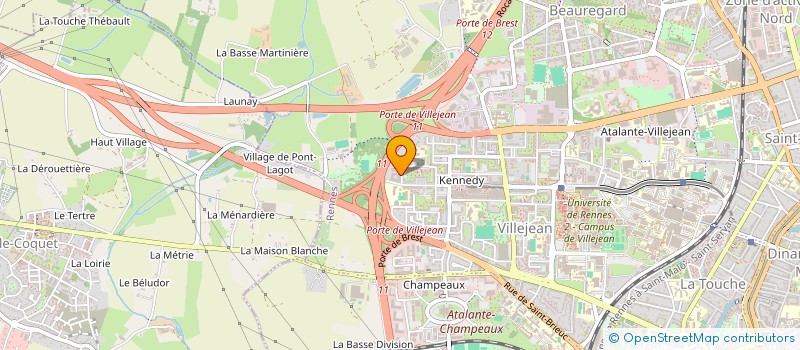 localisation de l'entreprise MONSIEUR SIMON ARQUES  RENNES