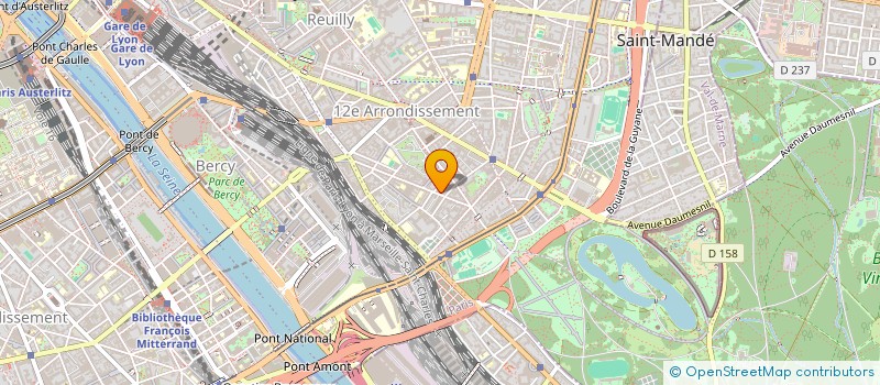 localisation de l'entreprise MONSIEUR SIMON AUNAI  PARIS