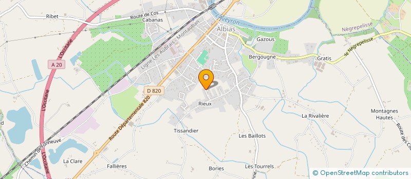 localisation de l'entreprise MONSIEUR SIMON AZEVEDO  ALBIAS