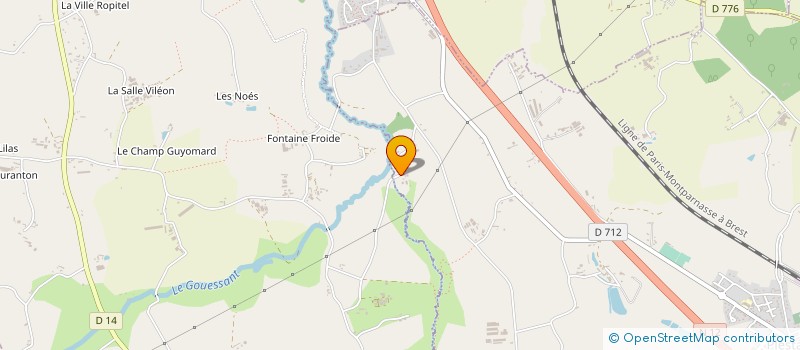 localisation de l'entreprise MONSIEUR SIMON BADOUARD  PLESTAN