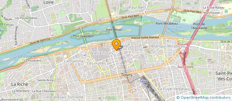 localisation de l'entreprise MONSIEUR SIMON BALANDRE  TOURS