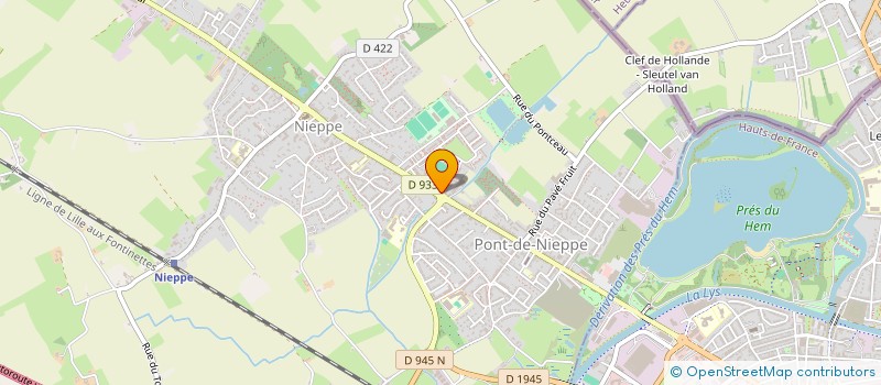 localisation de l'entreprise MONSIEUR SIMON BALLOY  NIEPPE