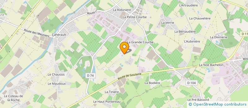 localisation de l'entreprise MONSIEUR SIMON BARIL à SAINT-JULIEN-DE-CONCELLES