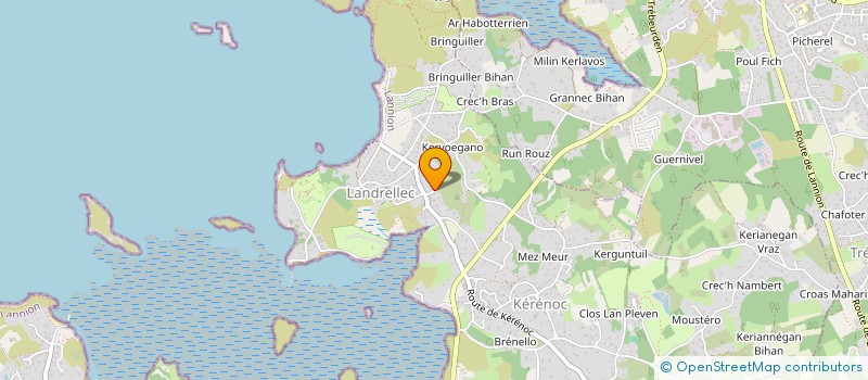localisation de l'entreprise MONSIEUR SIMON BARRAU  PLEUMEUR-BODOU