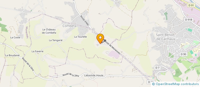 localisation de l'entreprise MONSIEUR SIMON BARREAU  COMBEFA