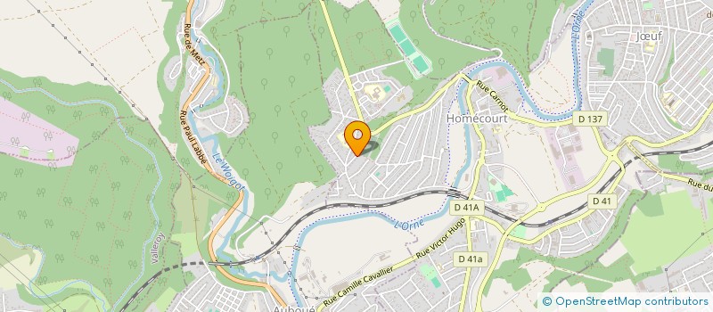 localisation de l'entreprise MONSIEUR SIMON BEAUCOURT  HOMECOURT