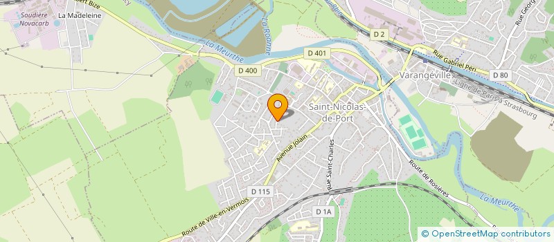 localisation de l'entreprise MONSIEUR SIMON BEAUDART  NANCY