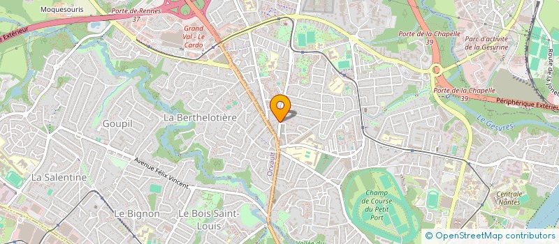 localisation de l'entreprise MONSIEUR SIMON BECHERAS  NANTES