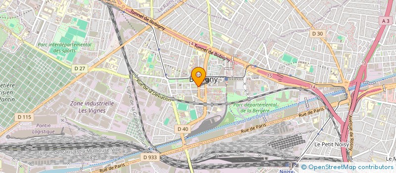 localisation de l'entreprise MONSIEUR SIMON BECQUET à BOBIGNY